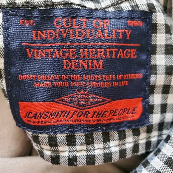 COI Teaser Skinny Rose Snake Print with Shiny Metallic Gold Accents Size 30 - Picture 9 of 16